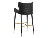 Gianni Barstool - Dillon Stratus / Dillon Black 109036 Sunpan