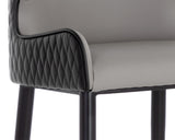 Gianni Barstool - Dillon Stratus / Dillon Black 109036 Sunpan