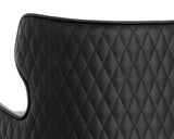 Gianni Barstool - Dillon Stratus / Dillon Black 109036 Sunpan