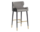 Gianni Barstool - Dillon Stratus / Dillon Black 109036 Sunpan