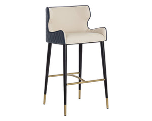 Gianni Barstool - Dillon Cream / Dillon Thunder 109038 Sunpan