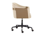 Carter Office Chair - Napa Beige / Napa Tan 109042 Sunpan