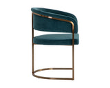 Marris Dining Armchair - Gold - Danny Teal 109049 Sunpan