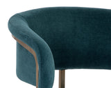 Marris Dining Armchair - Gold - Danny Teal 109049 Sunpan