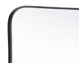 Calabasas Wall Mirror - Black 109070 Sunpan