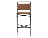 Corrigan Barstool - Cognac Leather 109087 Sunpan