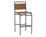 Corrigan Barstool - Cognac Leather 109087 Sunpan