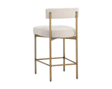 Seneca Counter Stool - Antique Brass - Danny Ivory 109135 Sunpan