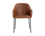 Hensley Dining Armchair - Hazelnut 109140 Sunpan