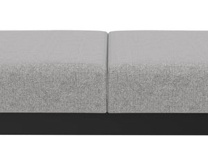 Jaylon Bench - Mina Warm Grey 109146 Sunpan