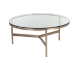 Flato Coffee Table - Antique Brass 109185 Sunpan