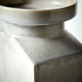 Santorini Vase Oyster Silver 10919 Cyan Design