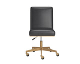 Dean Office Chair - Brushed Brass - Bravo Portabella 109204 Sunpan