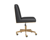 Dean Office Chair - Brushed Brass - Bravo Portabella 109204 Sunpan