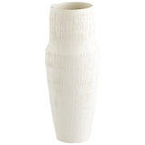 Leela Vase White 10920 Cyan Design