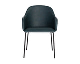 Hensley Dining Armchair - Dark Teal 109250 Sunpan