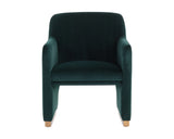 Jaime Dining Armchair - Meg Dark Emerald 109262 Sunpan