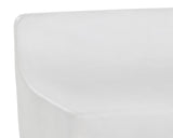 Ledger Bench - White 109277 Sunpan