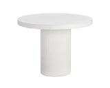 Nicolette Dining Table - White - 40" 109289 Sunpan
