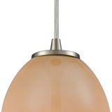 Villiska 5'' Wide 1-Light Mini Pendant - Satin Nickel 10930/1 Elk Lighting