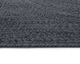 Gyre Hand-Woven Rug - Slate / Charcoal - 6' X 9' 109325 Sunpan