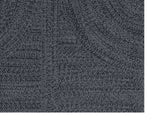 Gyre Hand-Woven Rug - Slate / Charcoal - 6' X 9' 109325 Sunpan