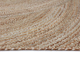 Prescott Hand-Braided Rug - Warm Natural - 9' X 12' 109357 Sunpan