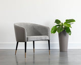 Asher Lounge Chair - Flint Grey / Napa Taupe 109359 Sunpan