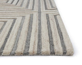 Oslow Hand-Tufted Rug - Beige / Grey - 6' X 9' 109369 Sunpan