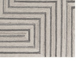 Oslow Hand-Tufted Rug - Beige / Grey - 8' X 10' 109370 Sunpan