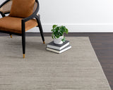 Deva Hand-Woven Rug - Taupe - 6' X 9' 109373 Sunpan