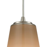 Connor 6'' Wide 1-Light Mini Pendant - Satin Nickel 10940/1 Elk Lighting