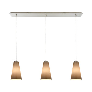 Connor 36'' Wide 3-Light Linear Pendant - Satin Nickel 10940/3LP Elk Lighting