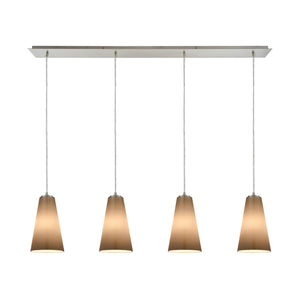 Connor 46'' Wide 4-Light Linear Pendant - Satin Nickel 10940/4LP Elk Lighting