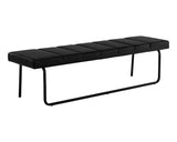 Casimir Bench - Nightfall Black 109438 Sunpan