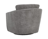 Irina Swivel Lounge Chair - Nepal Pebble 109446 Sunpan