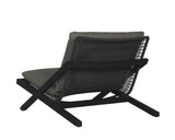 Bari Lounge Chair - Charcoal - Gracebay Grey 109460 Sunpan