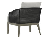 Capri Lounge Chair - Smoke Grey - Copacabana Marble 109482 Sunpan