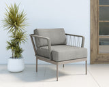 Catania Armchair - Grey - Palazzo Taupe 109484 Sunpan