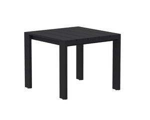 Lucerne Dining Table - Sterling Black - 36" 109501 Sunpan