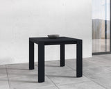 Lucerne Dining Table - Sterling Black - 36" 109501 Sunpan