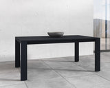 Lucerne Dining Table - Sterling Black - 70" 109502 Sunpan
