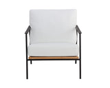 Milan Armchair - Stinson White 109505 Sunpan