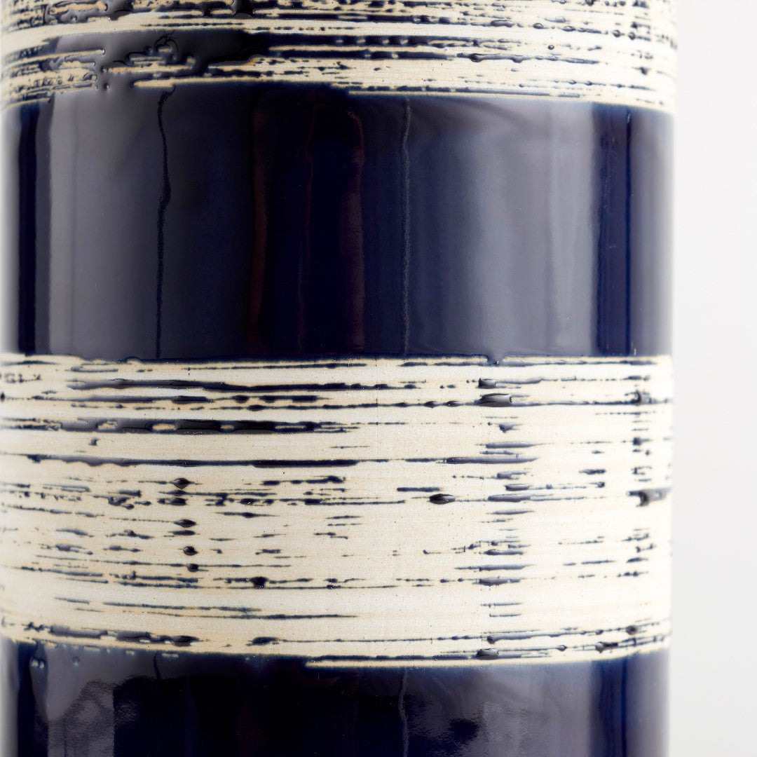 Bristle Blue Ceramic Table Lamp - Thumbnail 3