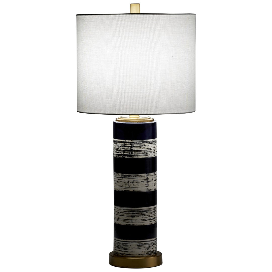 Bristle Blue Ceramic Table Lamp - Thumbnail 2