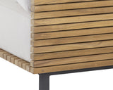 Geneve Modular - Armless Chair - Palazzo Cream 109532 Sunpan