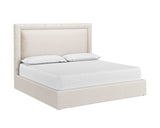 Nylah Bed - King - Bergen Taupe 109555 Sunpan