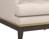 Beckette Lounge Chair - Effie Flax 109591 Sunpan