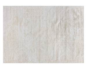 Caruso Hand-Loomed Rug - Cream / Ivory - 10' X 14' 109592 Sunpan