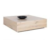 Frezco Coffee Table - Square - Light Oak 109597 Sunpan